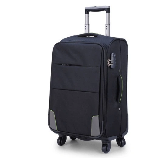 moq: 100pcs New arrival eminent soft trolley luggage bag travel luggage
