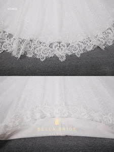 MOQ 1piece Guangzhou wedding dress factory direct sale court train mermaid wedding dress