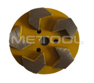 More aggressive 4" floor grinding disk 100mm abrasive cutting and grinding disc