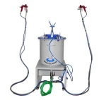MORTAR SPRAYING MACHINE DOUBLE GUN