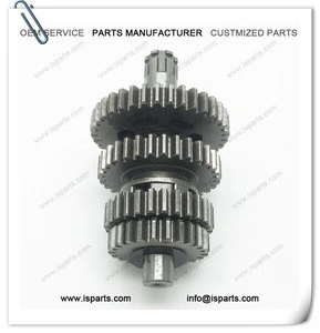 Motorcycle Engine Transmission Main & Counter Shaft Gear