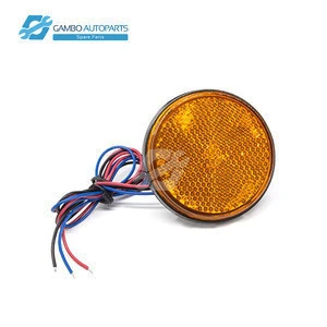 Motorcycle led turn signal 24 SMD Universal Car Truck LED Reflector Tail Brake Stop Lights