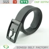 Multi color customer logo fashion plastic buckle pure silicon belts for sale