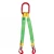 Import Multi-legs lifting sling polyester webbing sling with hooks from China