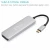 Import Multi Port USB C Adapter Hub, Type C Cable USB 3.0 Converter, 5GBPS Super Fast Data Transfer 5 in 1 USB Hub Dock with SD/TF from China