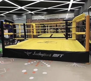 Multi size customized logo martial arts MMA durable boxing ring