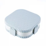 Multifunction Compartments nuts storage box Environmental protection Plastic food container colorful lovely fruit dish