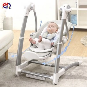 Multifunctional children&#39;s dining chair baby electric cradle chair baby rocking chair