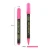 Import Munhwa water based ink 4.0mm chisel tip fluorescent neon color highlighter pen from South Korea