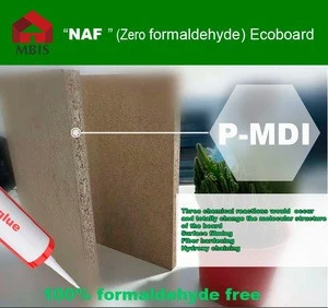 NAF grade top quality melamine board(MDI glue)
