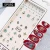 Import Nails Art Stickers 3d Manicure Water Decals Transparent Flower Nail Decals from China
