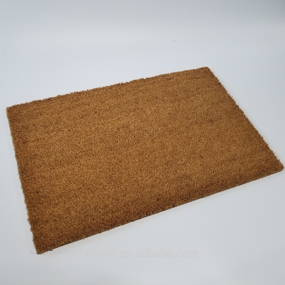 Natural coco fiber material foot mat water proof floor carpet anti-slip outdoor mats