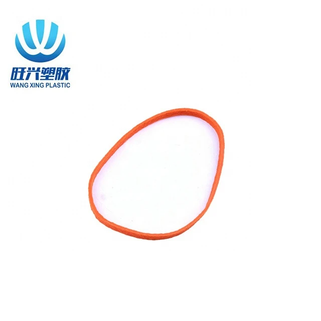 Natural durable elastic rubber bands red rubber band