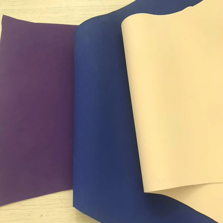 Natural latex rubber Sheet rubber coat elastic fabric for corset waist cincher