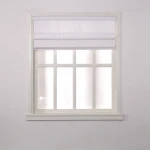 natural look white color roman blinds danish sun shade beaded window blinds