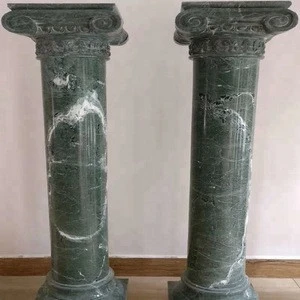 Natural marble pillar designs for interior and exterior building decoration