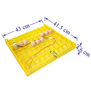New 63 Holes Eggs Incubator Turn Tray Poultry Incubation Equipment Chickens Ducks Other Poultry Incubator Automatically Turn Egg