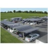 New aluminum solar carport garage