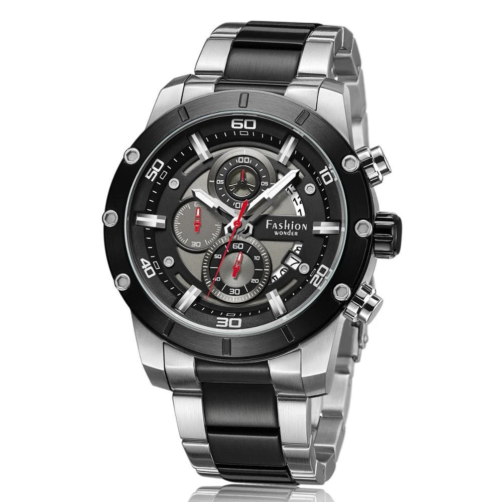 New arrival Brand Reward Watches Men fashion men&#39;s wristwatch stainless steel strap quartz watch Japan movement watches price