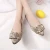 New Arrival Ladies Height Increase Beautiful Big Bow Women Flat Pumps Shoes 2018