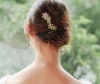 New Bridal Headdress Korean Metal U-Shaped Pin diamond Rhinestone Flowers Wedding Photo Hair Accessories Antique Hanfu Hairpin