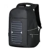 New Cheap Nylon Waterproof Leisure Man Women Laptop Smart USB charging Anti Theft Solar Backpack