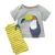 Import new cotton kids summer sets toddler boys children cute cartoon printed sets from China