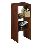 New decorative wooden bedside storage book shelf bedroom closet