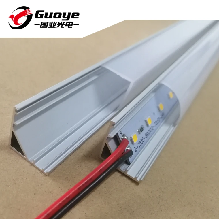 New design aluminum hard led strip bar smd 2835/5050/5630/3528 DC 12v 24v U aluminum profile LED Light Bar  led light bar