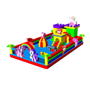 New Design Commercial Outdoor Jumping Castle Amusement Park Animal House Inflatable Bouncer