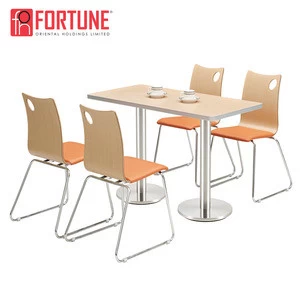 New design food court restaurant table contemporary commercial restaurant furniture