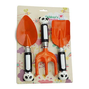 New design three-piece caterpillar set garden tools garden toys for kids small gardening hand tools sets