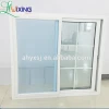 New Design Upvc Profile And Glass Horizontal Window For Mobile Home