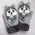 Import New Design Winter Warm Gloves 3D Animals Owl Bear Panda Fluffy Hand  Mitten Women Winter Warm from China
