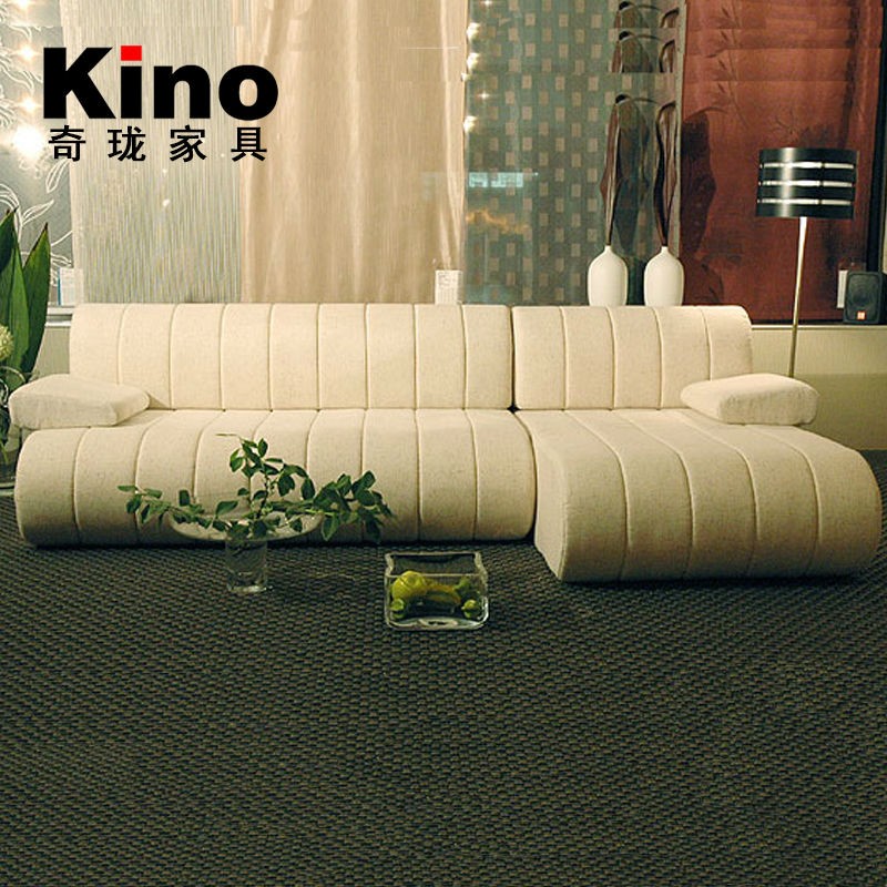 New design wood frame fabric sectional sofa bed of home furniture