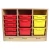 Import New design yellow simple and elegant cabinet drawer storage plastic modern wooden storage cabinet from China