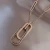 Import New Fashion Simple Sweater Chain Double Ring Sweater Chain from China