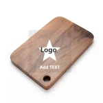 New Natural Rustic Handmade Slate Wooden Cutting Cheese Board and knife set