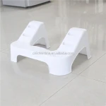 New plastic Poop Stoop Partial-Squat Toilet Foot Stool