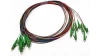 New Product  0.9mm 12 Color Lc PC Fiber Optic Pigtail