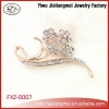 New style jewelry crystal rhinestone flower woman brooches