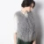 Import New Updating Knitted Short Vest and Tibet Sheep Fur Grey Color for Women from China