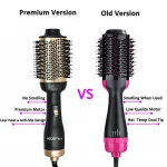 New Wholesale Professional One Step Hair Dryer Hot Air Comb  Brush Custom Hot Air Brush Hair Straightener//