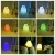 Newest Colorful Small Cat Silicone LED Night Light for Kids USB Rechargeable Table Lamp bedroom light