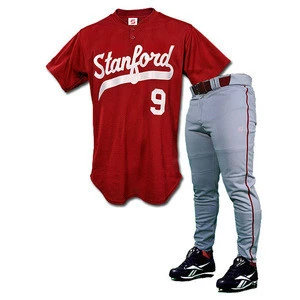 Newest Half Sleeves  Baseball Uniform Breathable Baseball Uniform For Adults