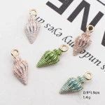 Nice Conch Sea Shell Charms Ocean Pendants Starfish Anklet Bracelet Necklace DIY Handmade Accessories Craft