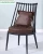 Import No.K2803 Nordic Wrought Iron Bar Chair With Leather Seat and Round Table from China