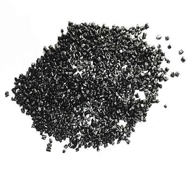 Non-carrier 68% Carbon Black For Compound Shinny Black Color Pigment Concentration Plastic Pellet Non-carrier Black Masterbatch
