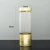 Import Nordic Cylinder Tall Clear Gold Glass Flower Wedding Floor Vases Decoration Floreros De Vidrio Para Centros Mesa from China