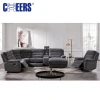 Nordic Furniture Modern Style Corner Sectional 6 Seat Living Room Fabric Sofa Sets